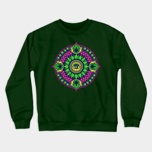 Pot Mandala Crewneck Sweatshirt